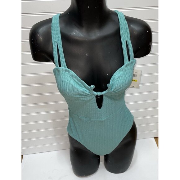 Becca by Rebeca Virtue Women's One Piece Swimsuit Size M Bathing Suits - Picture 3 of 8